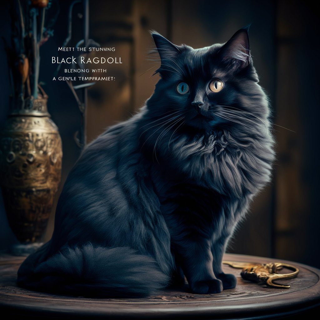 black ragdoll cats breeds and types