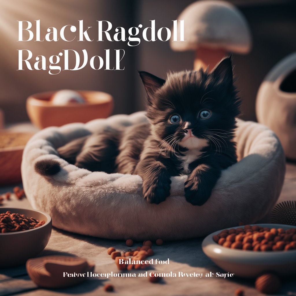 black ragdoll kitten